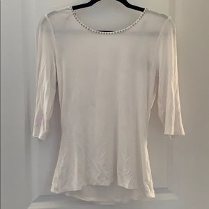 Buckle brand cream colored top